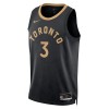 Maillot Homme Toronto Raptors OG Anunoby 3 2022-23 Nike City Edition Noir Swingman